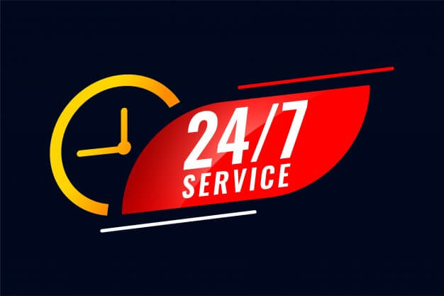 24/7 hours service